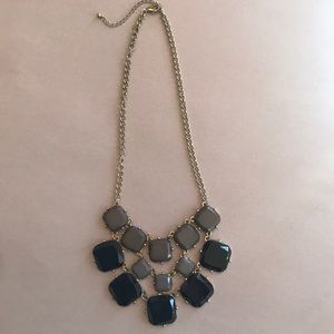 Black & Gray Statement Necklace